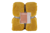 NNEKG Teddy Fleece Blanket (Honey Queen King)