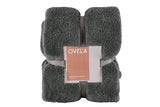 NNEKG Teddy Fleece Blanket (Silver Queen King)