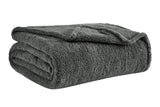 NNEKG Teddy Fleece Blanket (Silver Queen King)