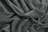 NNEKG Teddy Fleece Blanket (Silver Queen King)