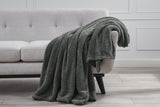 NNEKG Teddy Fleece Blanket (Silver Queen King)
