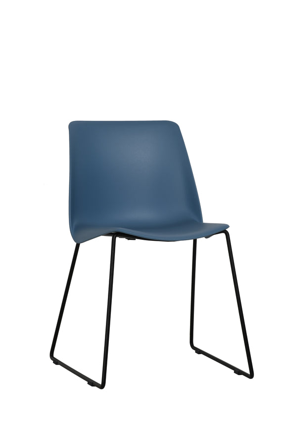 NNEKGE Set of 2 Timothy Dining Chairs (Blue)