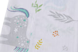 NNEKG Set of 2 Unicorn Forest Kids Fitted Sheet (Cot)
