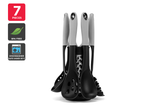 NNEKG 7 Piece Utensil Set with Grater Base