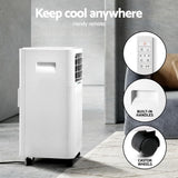 NNEDSZ  Portable Air Conditioner Window Kit Cooling Mobile Fan 9000BTU 2500W