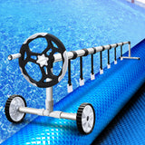 NNEDSZ Aquabuddy Swimming Pool Cover Pools Roller Wheel Solar Blanket Covers10X4M