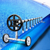 NNEDSZ  Swimming Pool Cover Rolloer Solar Blanket Covers Bubble Heater 10x4m