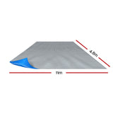NNEDSZ 11M X 4.8M Swimming Pool Cover - Blue