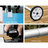 NNEDSZ  Solar Pool Cover Covers Roller Blanket 400 Micron Swimming Bubble