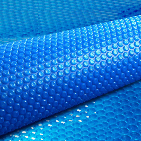NNEDSZ 8M X 4.2M Swimming Pool Cover 400 Micron Outdoor Bubble Blanket