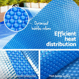 NNEDSZ 8M X 4.2M Swimming Pool Cover 400 Micron Outdoor Bubble Blanket