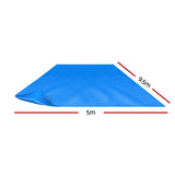 NNEDSZ 9.5X5M Solar Swimming Pool Cover 500 Micron Isothermal Blanket