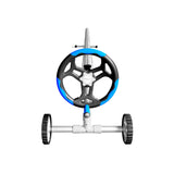 NNEDSZ Aquabuddy Swimming Pool Cover Pools Roller Wheel Solar Blanket 500 Micron 9.5X5M