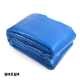 NNEDSZ Solar Swimming Pool Cover Blanket Roller Wheel Adjustable 9.5 X 5m