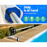 NNEDSZ Swimming Pool Cover Roller Reel Adjustable Solar Thermal Blanket