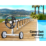NNEDSZ Swimming Pool Cover Roller Reel Adjustable Solar Thermal Blanket