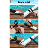 NNEDSZ Pool Cover Roller Attachment Straps Kit 8PCS for Swimming Solar Pool