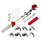 NNEDSZ 4-STROKE Pole Chainsaw Hedge Trimmer Brush Cutter Whipper Multi Tool Saw