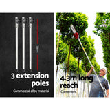 NNEDSZ Pole Chainsaw 4 Stroke Petrol Hedge Trimmer Pruner Chain Saw Long