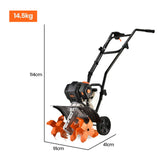NNEMB Titan 9 15 4-Stroke Petrol Handheld Cultivator Tiller