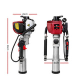 NNEDSZ 4 Stroke Petrol Post Driver Power Pile Hole Drive Picket Rammer Fence