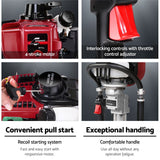 NNEDSZ 4 Stroke Petrol Post Driver Power Pile Hole Drive Picket Rammer Fence