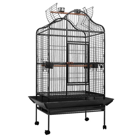 NNEDSZ Bird Cage Pet Cages Aviary 168CM Large Travel Stand Budgie Parrot Toys