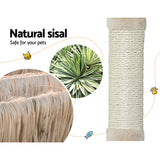 NNEDSZ Cat Tree Scratching Post Scratcher Cat Tree Tower Condo House toys 110cm