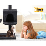 NNEDSZ Cat Tree 140cm Trees Scratching Post Scratcher Tower Condo House Furniture Wood