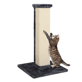NNEDSZ Cat Tree 92cm Trees Scratching Post Scratcher Tower Condo House Furniture Wood