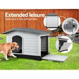 NNEDSZ Extra Extra Large Pet Kennel - Grey
