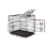 NNEDSZ 24inch Pet Cage - Black