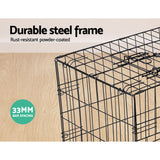 NNEDSZ 24inch Pet Cage - Black