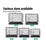NNEDSZ 24inch Pet Cage - Black