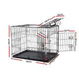 NNEDSZ 30inch Pet Cage - Black
