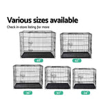 NNEDSZ 30inch Pet Cage - Black