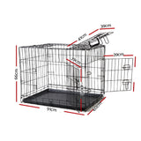 NNEDSZ 36inch Pet Cage - Black