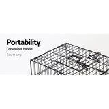 NNEDSZ 36inch Pet Cage - Black