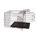 NNEDSZ 42inch Pet Cage - Black