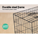 NNEDSZ 42inch Pet Cage - Black