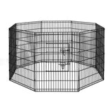 NNEDSZ 2X36 8 Panel Pet Dog Playpen Puppy Exercise Cage Enclosure Fence Play Pen