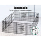 NNEDSZ 2X36 8 Panel Pet Dog Playpen Puppy Exercise Cage Enclosure Fence Play Pen