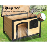 NNEDSZ Large Wooden Pet Kennel