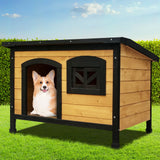 NNEDSZ Large Wooden Pet Kennel