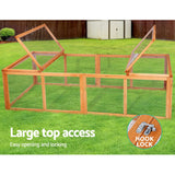 NNEDSZ Rabbit Hutch Chicken Coop