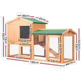 NNEDSZ 138cm Wide Wooden Pet Coop