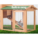 NNEDSZ 138cm Wide Wooden Pet Coop