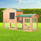 NNEDSZ 138cm Wide Wooden Pet Coop