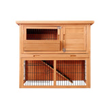 NNEDSZ 86cm Tall Wooden Pet Coop