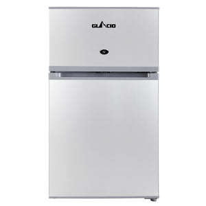 NNEDSZ 65L Portable Fridge Bar Freezer Cooler Upright 12V/24V/240V Caravan Car Silver